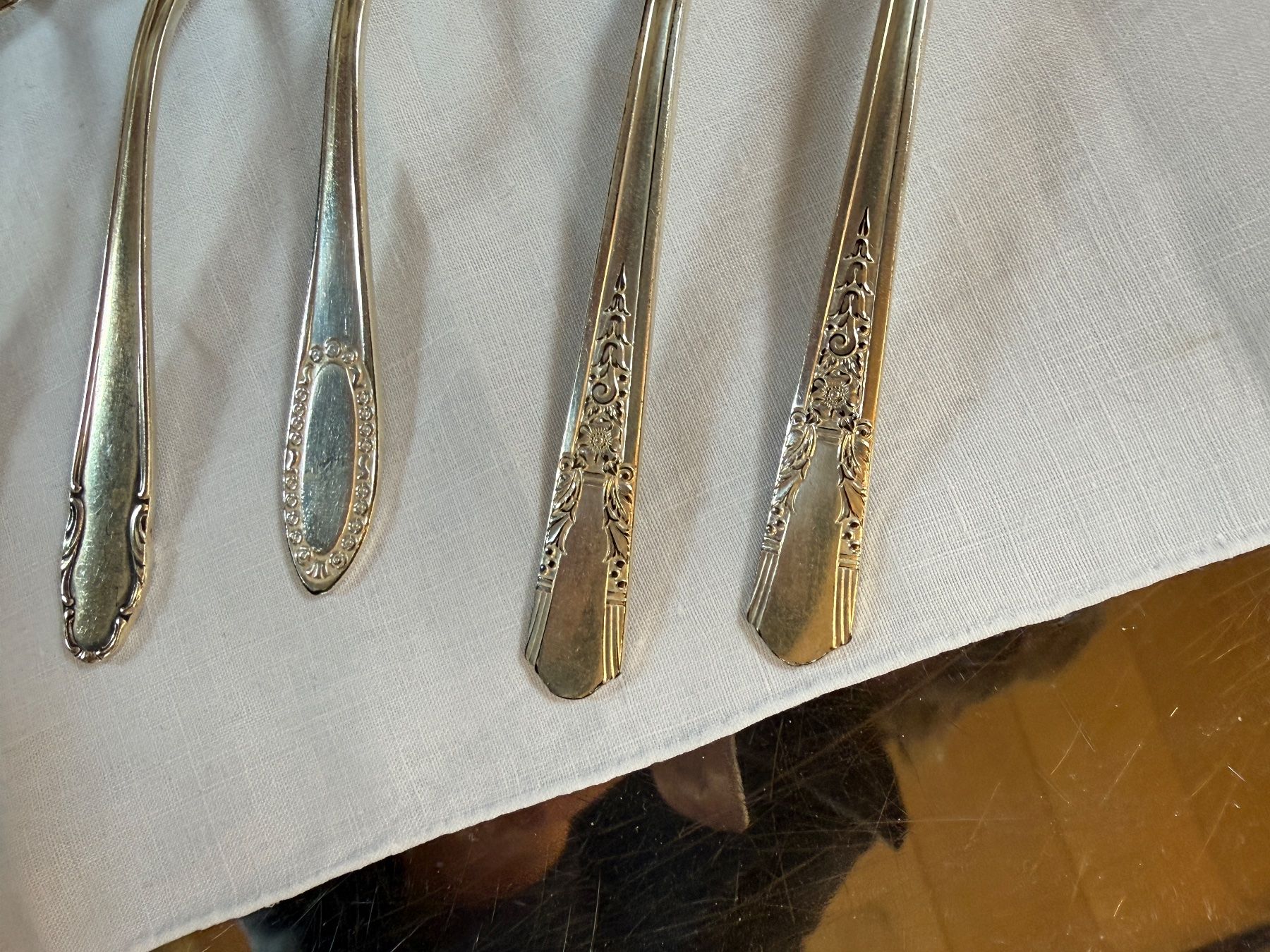 Cuillères: Kaffeelöffel silber oder versilbert – D'occasion à Wittwil par Schnaeppli64 2