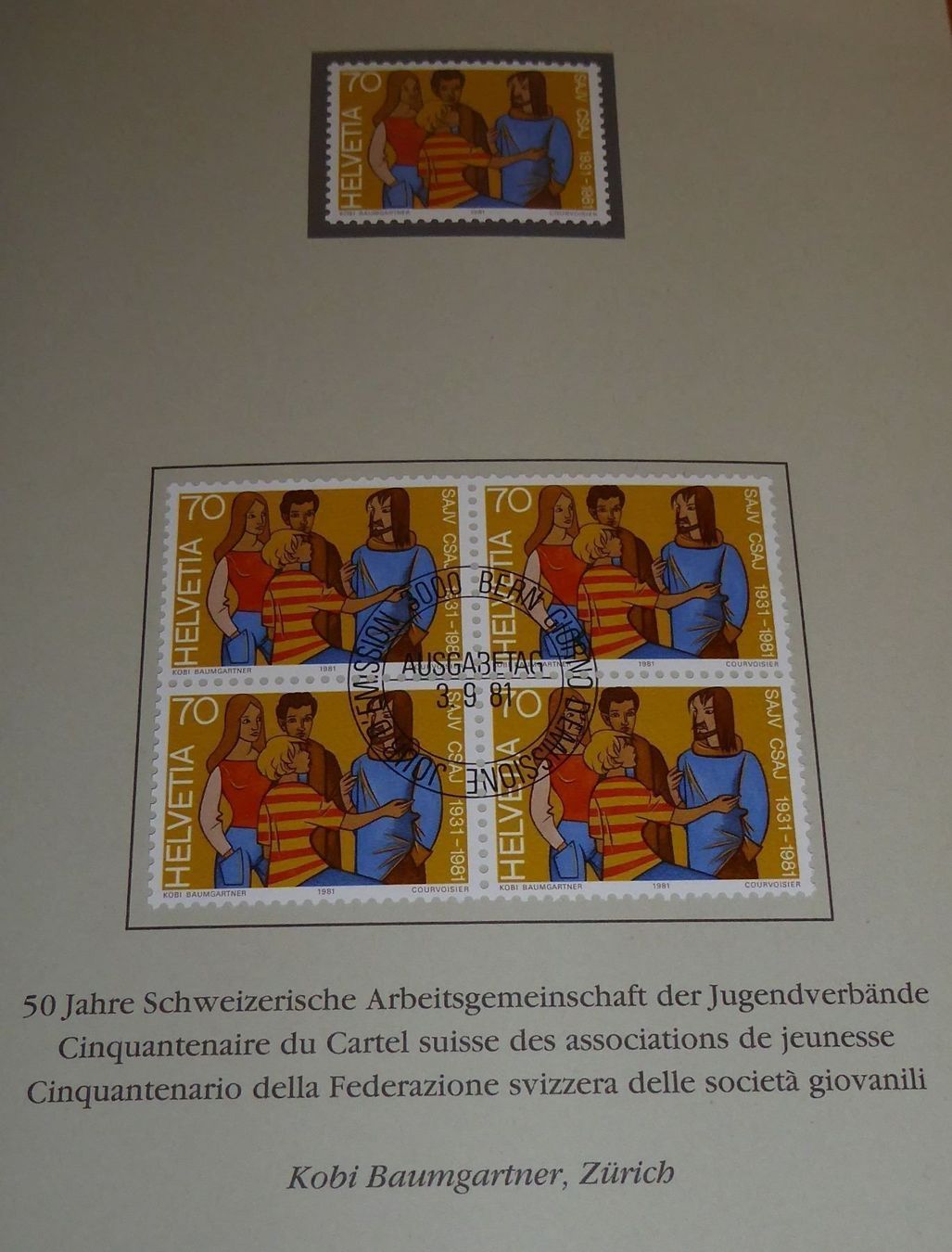 Tutti i francobolli: Heft mit Sonderpostmarken I ET 9.3.1981 – Nuovo (secondo la descrizione) da Spreitenbach venduto da Mustang_1105 7