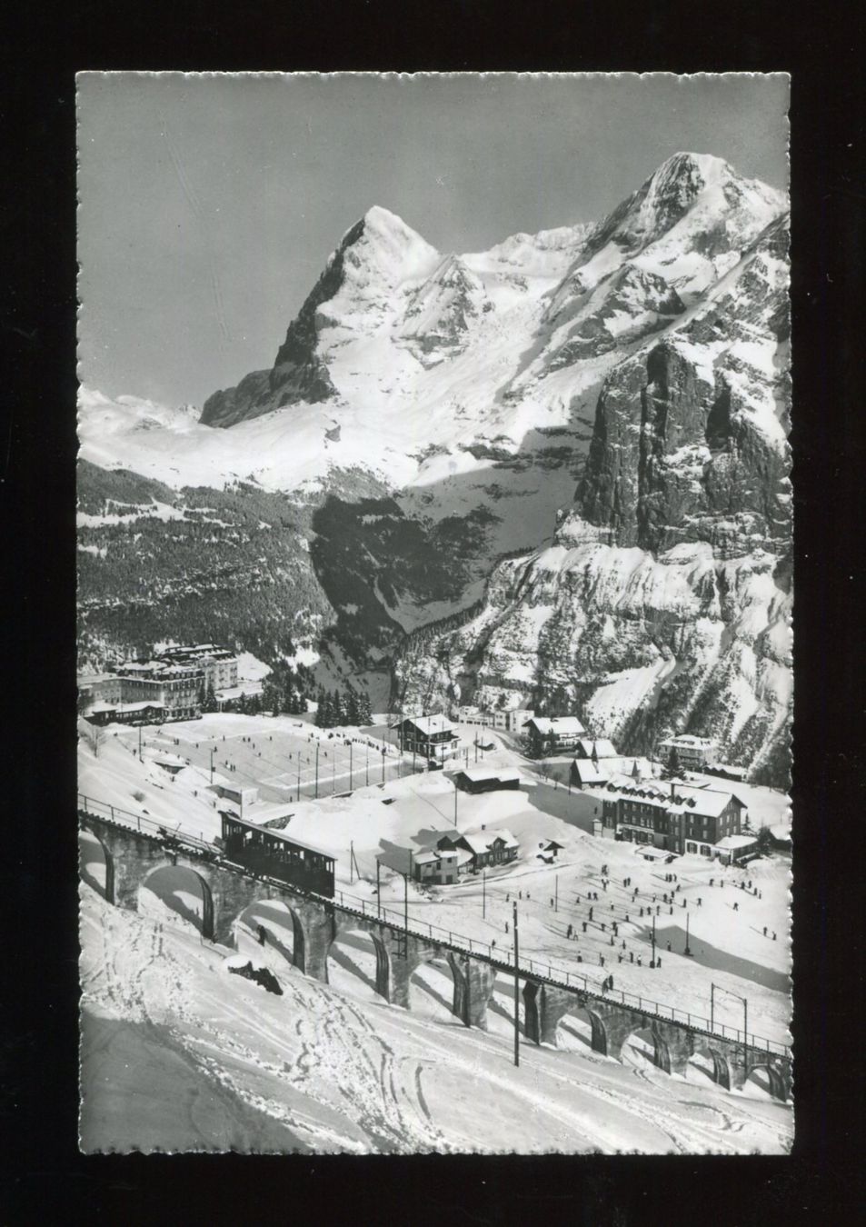 Ansichtskarten: Mürren, Allmendhubelbahn – Gebraucht aus Aarau von Elmaar41