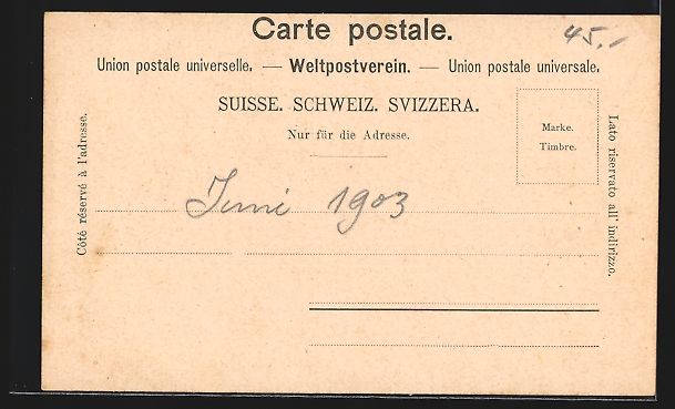 Cartoline postali: AK Champ du Moulin, Panorama – Usato da Berlin venduto da bartko-reher 1