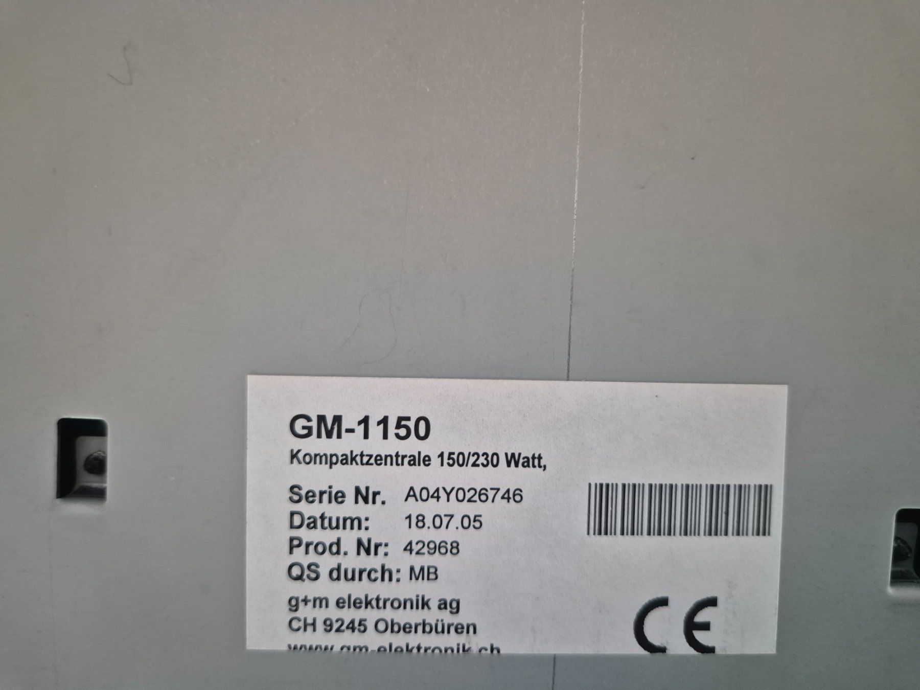 Electro-voice Amplificatori: G+M Kompaktsysteme GM-1150 – Usato da Wald ZH venduto da Gregor083 5