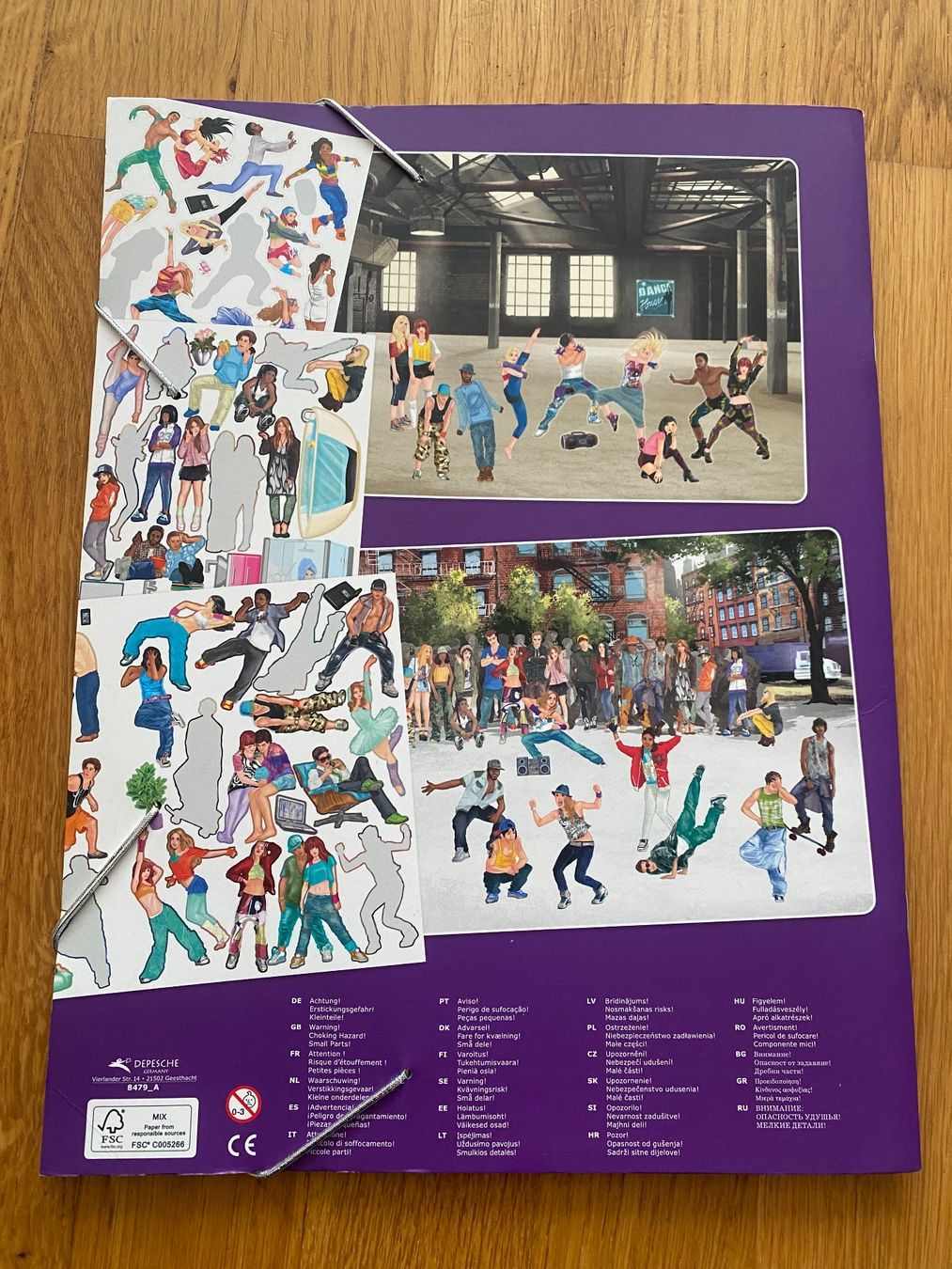 Sticker: Sticker-Spass Thema Dance – Nuovo (secondo la descrizione) da Riedholz venduto da emm_22qn 1