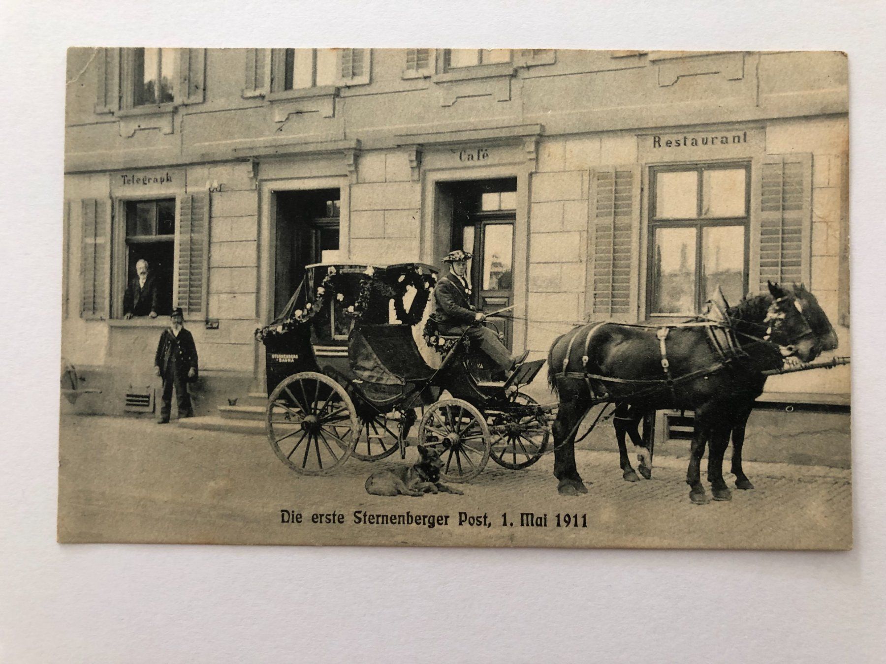 Cartoline postali: Ansichtskarte Sternenberg Post 1. Mai 1911 – Usato da Pfäffikon ZH venduto da Waltoversand