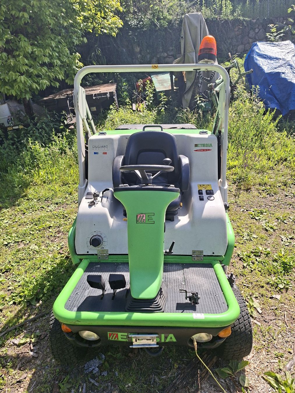 Rasenmäher: Rasentraktor Etesia Hydro 124 D – Gebraucht aus Comano von agr_tyf8