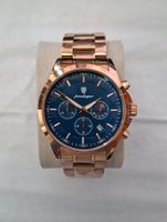 Poedagar Armbanduhr, Roségold/Blau