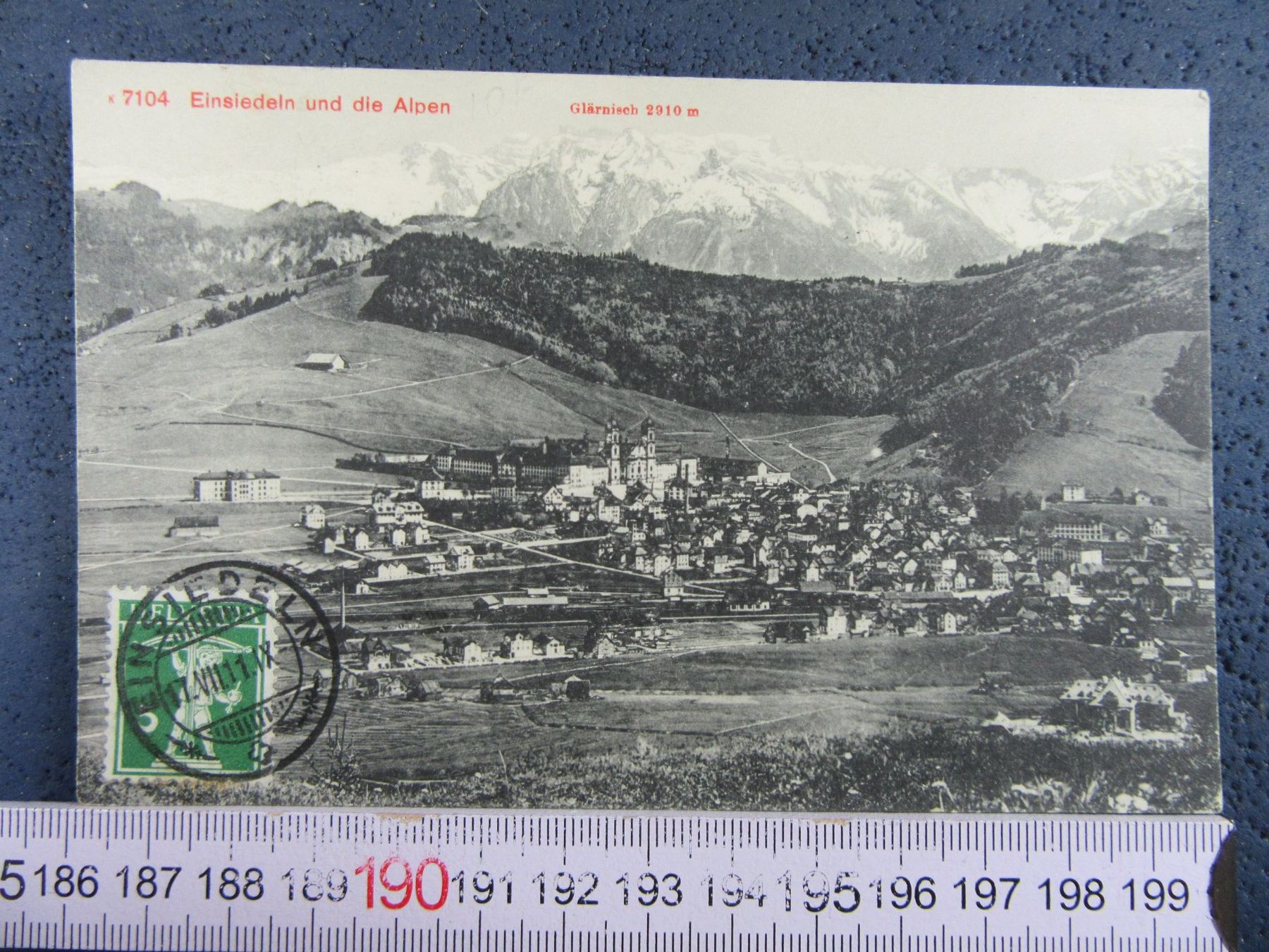 Ansichtskarten: EINSIEDELN 1911 SZ AK – Gebraucht aus Ettingen von Hausi4711