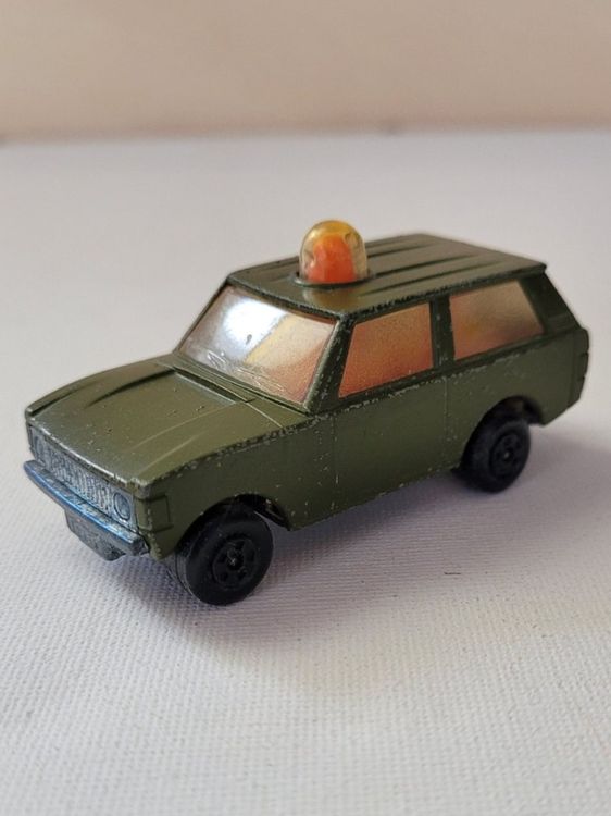 RANGE ROVER – POLICE PATRO - 1:64 – MATCHBOX ROLAMATICS 1975 (Gebraucht ...