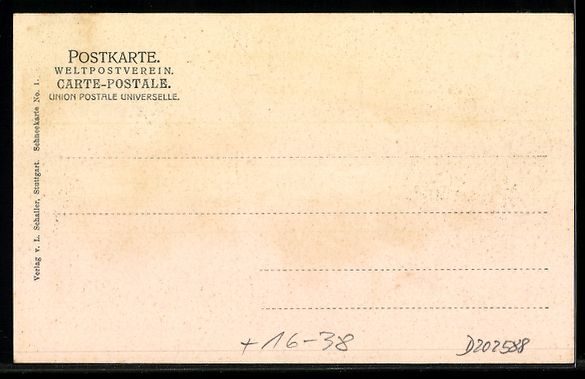 Cartoline postali: Grusskarten-AK Stuttgart, Schlossplatu i – Usato da Berlin venduto da bartko-reher 1