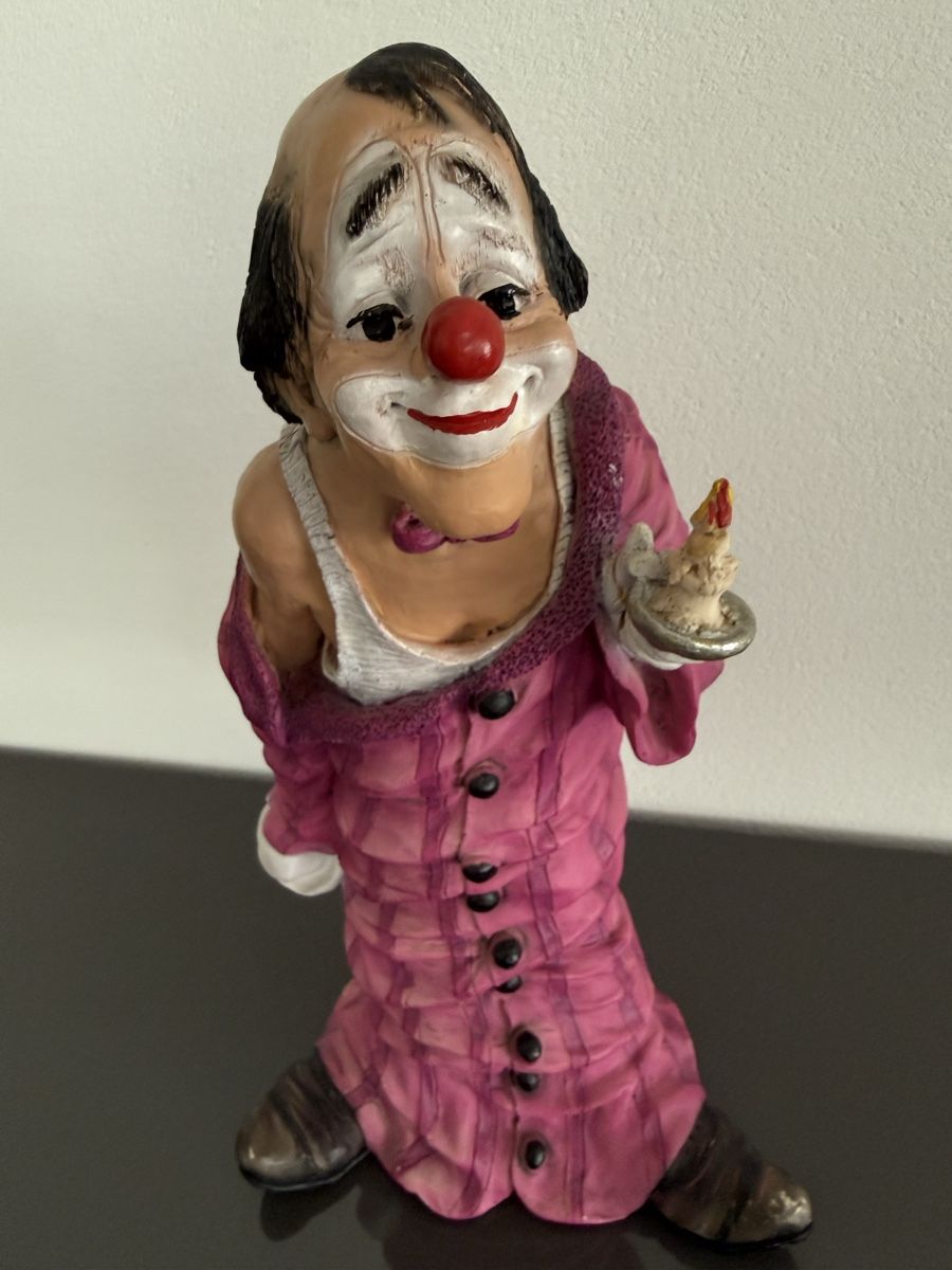 Figuren: Clown Figur Grösse ca. 40cm – Gebraucht aus Pfeffikon LU von pepino17