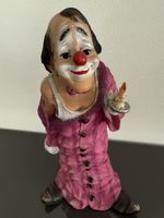 Clown Figur mit Kerze Rosa Grösse ca. 40cm
