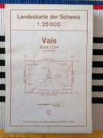 1234 Vals🌞🌞1:25'000 Landeskarte der Schweiz