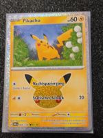 30 Jahre Jubiläum / Pikachu 30C 045/128 DE NM