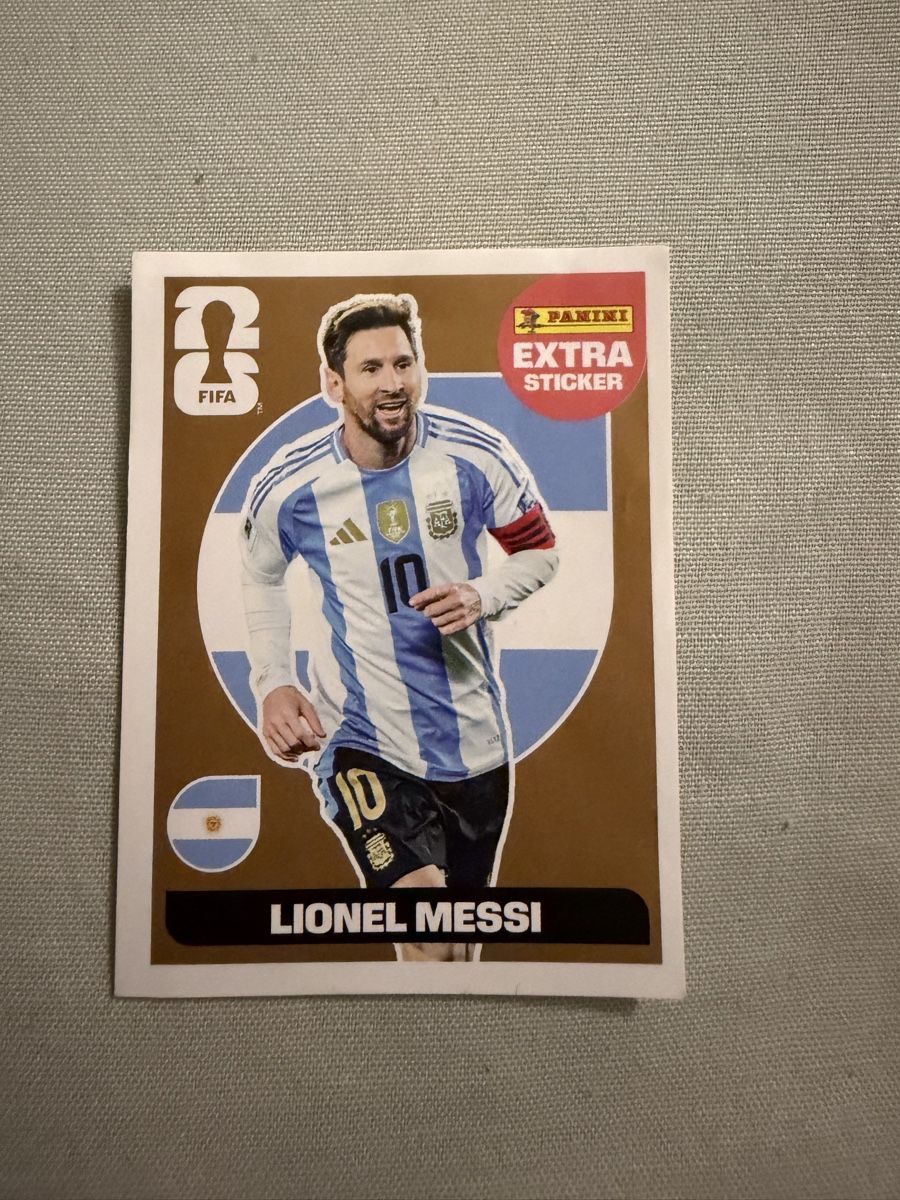 Panini Carte collezionabili: Panini WM 2026 - Messi Extra Bronze – Usato da Niederwangen BE venduto da KBL85 1