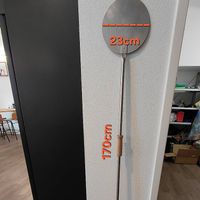 Pizzaschaufel inox 1m70cm