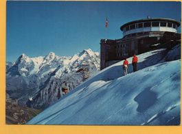 MÜRREN Schilthornbahn Gipfelstation Piz Gloria