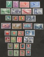 Schweiz 8 Serien Pro Juventute 1925 / 1937 postfrisch 77.-