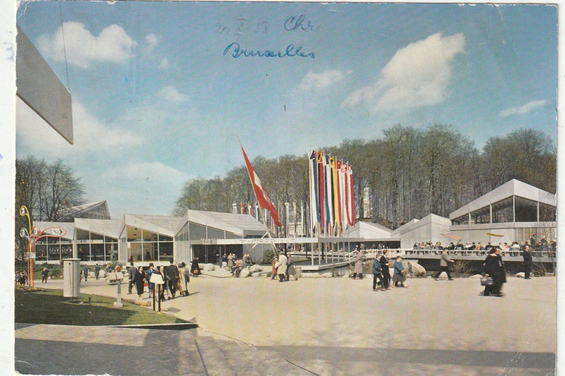 Cartes postales: Schweizer Pavillon Ausstelleun 1958 – D'occasion à Lumbrein par made02