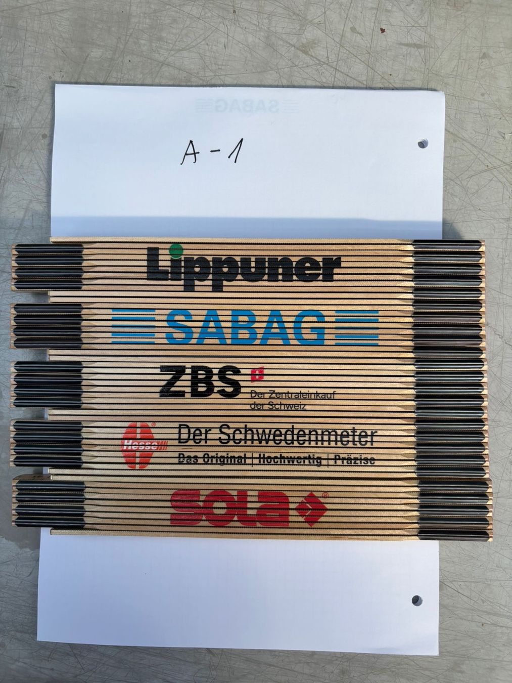 Tous les outils: 5 Schwedenmeter A1 – Neuf (Voir description) à Büsserach par Nikbo