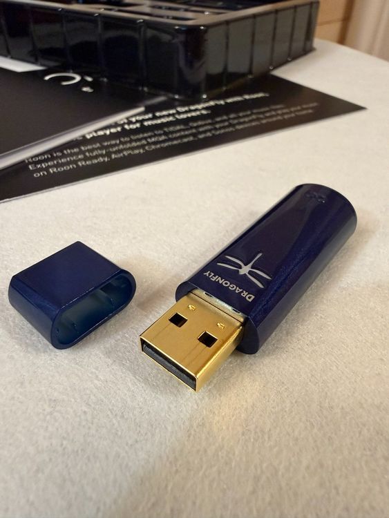 AudioQuest Dragonfly Cobalt DAC/AMP , neuwertig in OVP (Neu (gemäss ...