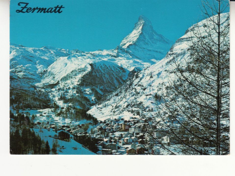 Ansichtskarten: Zermatt ca. 1970 – Gebraucht aus Bürglen TG von StampGraf