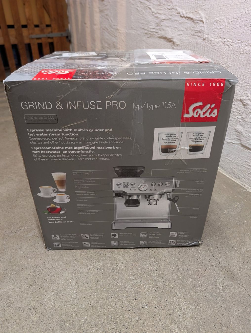 Solis Macchine per caffè & Macchine per espresso: Kaffeemaschine Solis – Difettoso da Horgen venduto da snowflakekite 3