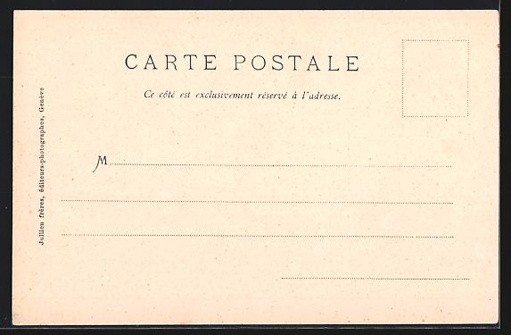 Cartoline postali: AK Genève, Batiment des Forces Motrices – Usato da Berlin venduto da bartko-reher 1