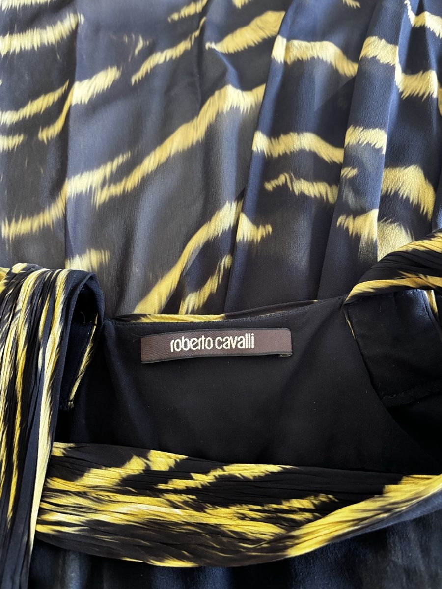 Roberto Cavalli Kleider: 100% Seide Roberto Cavalli Maxikleid Gr.46 Neue – Neu und originalverpackt aus Wangen ZH von tel_gxb5 7