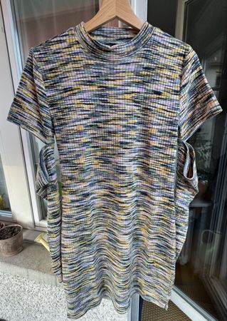 H&M Divided Dress Size L - Colourful Summer Mini Dress