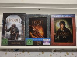 Hobbit 2 x Blue-Ray + 1 x DVD