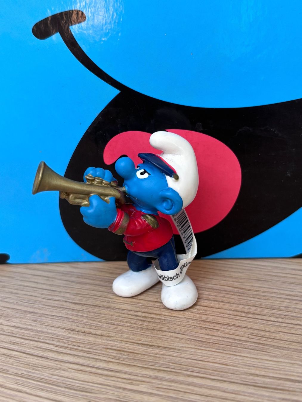Schleich Statuette: Orchester, Trompeten-Schlumpf – Nuovo (secondo la descrizione) da Lyss venduto da Duckszone