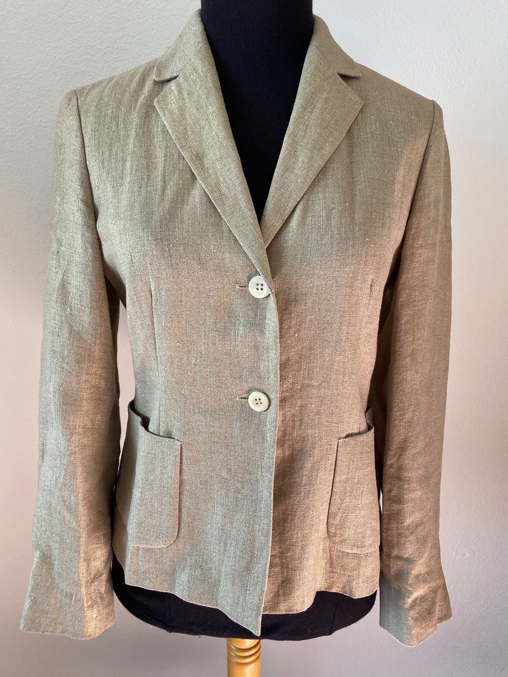 Madeleine Giacche: Madeleine Blazer aus Leinen – Usato da Monte Carasso venduto da ruse-7