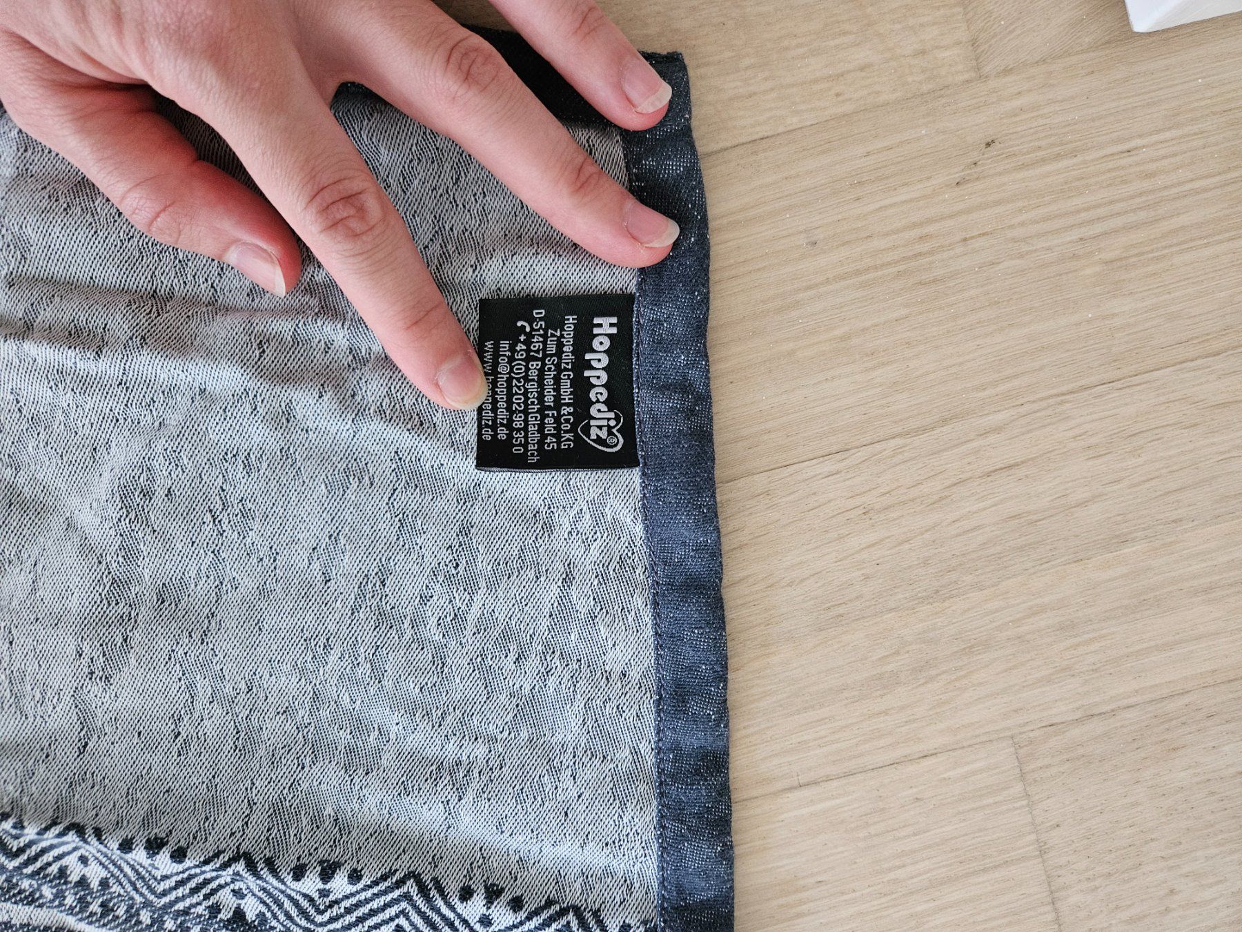 Hoppediz Marsupi portabebè: Tragetuch gewebt Ring Sling Hoppediz – Usato da Basel venduto da hel_ldz5 2