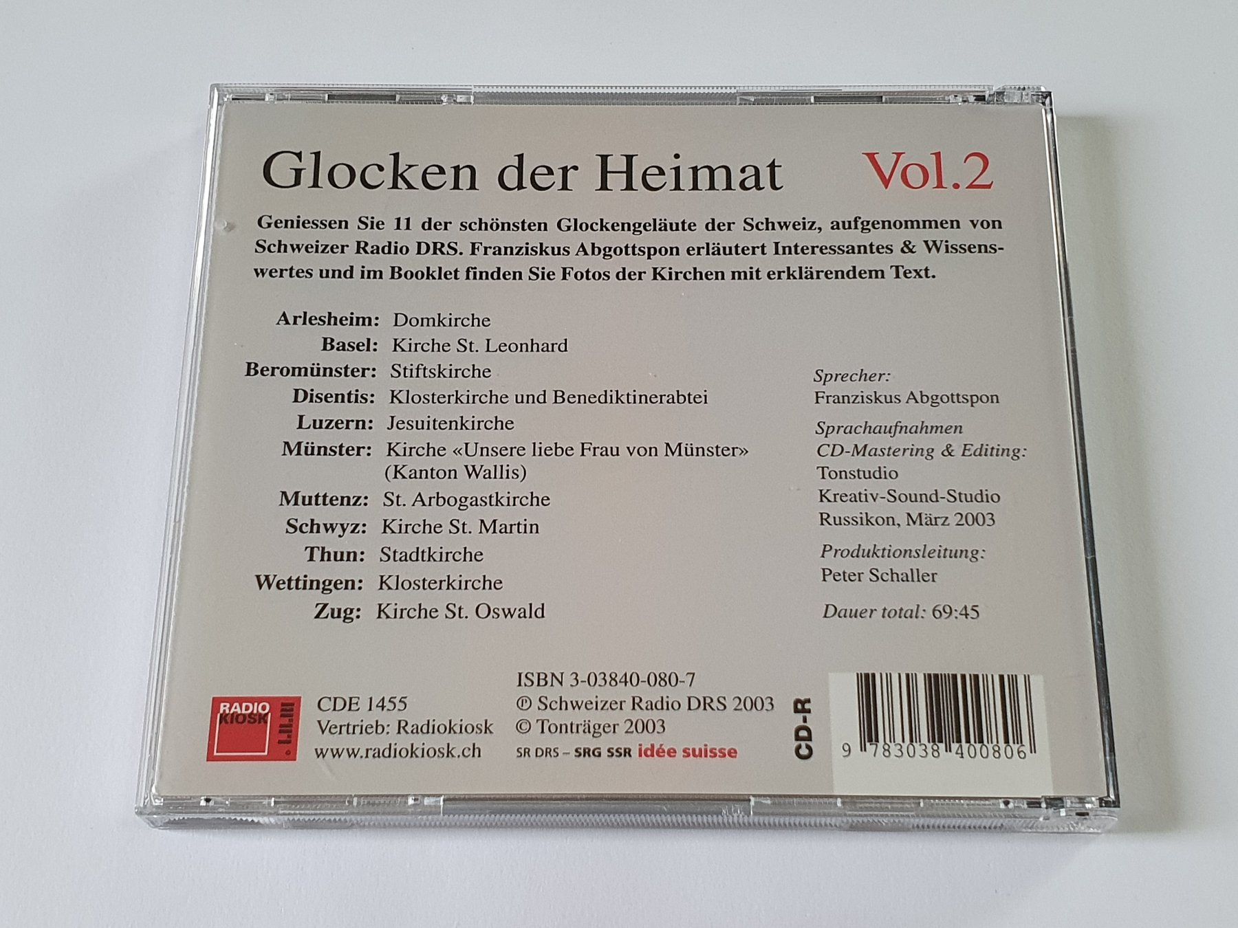 CD: Glocken der Heimat Vol. 1-4 | CD-Set – Usato da Dietlikon venduto da Skylab007 4