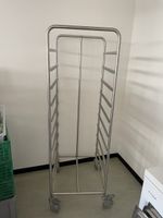 Gastro Tablett Wagen ; Bleche 60x53cm / 59x68x180cm