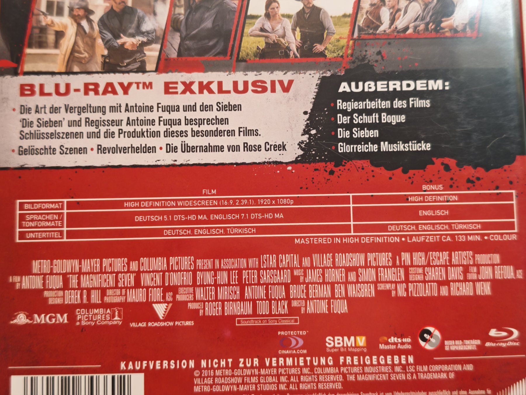 Tutti i DVDs: Die glorreichen Sieben – Usato da Liestal venduto da Kratzilla 3