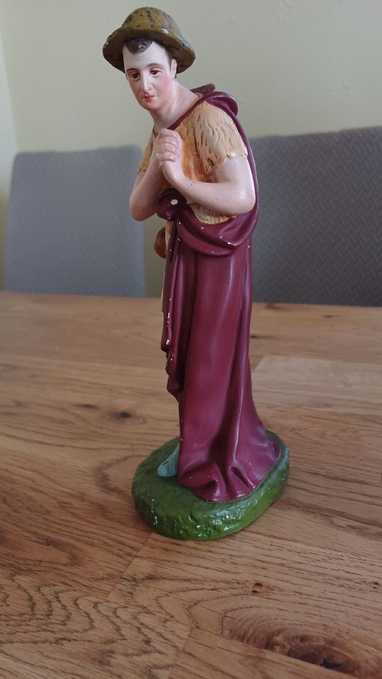 Statuette: Weihnachtskrippe Krippenfiguren Set 4-teilig Vintage – Usato da Flawil venduto da Naphtali 9