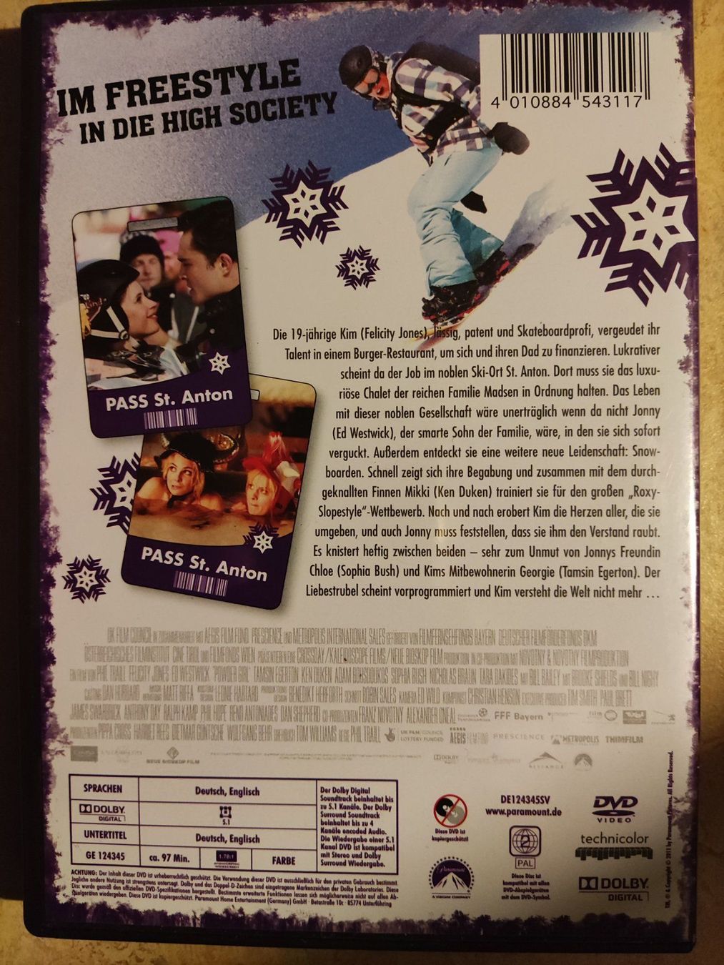 Tutti i DVDs: POWDER GIRL (DVD) – Usato da Basel venduto da Alacant 1