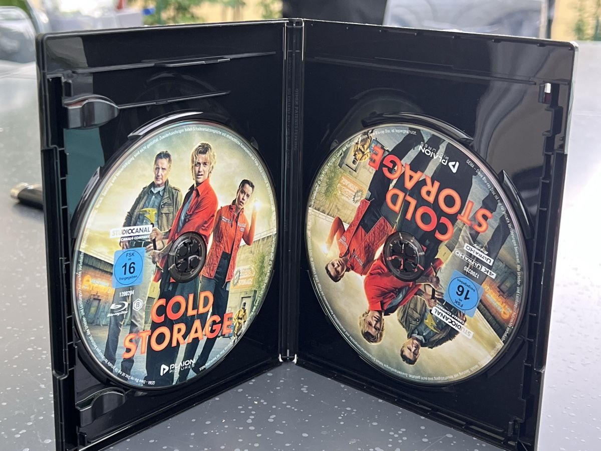 Tutti i DVDs: Cold Storage 4K UHD + Blu-Ray  neuwertig! – Nuovo (secondo la descrizione) da Buckten venduto da Dominoluna 2