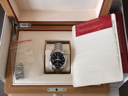 Omega Seamaster Aqua Terra 38 "black lacquer" so gut wie NEU