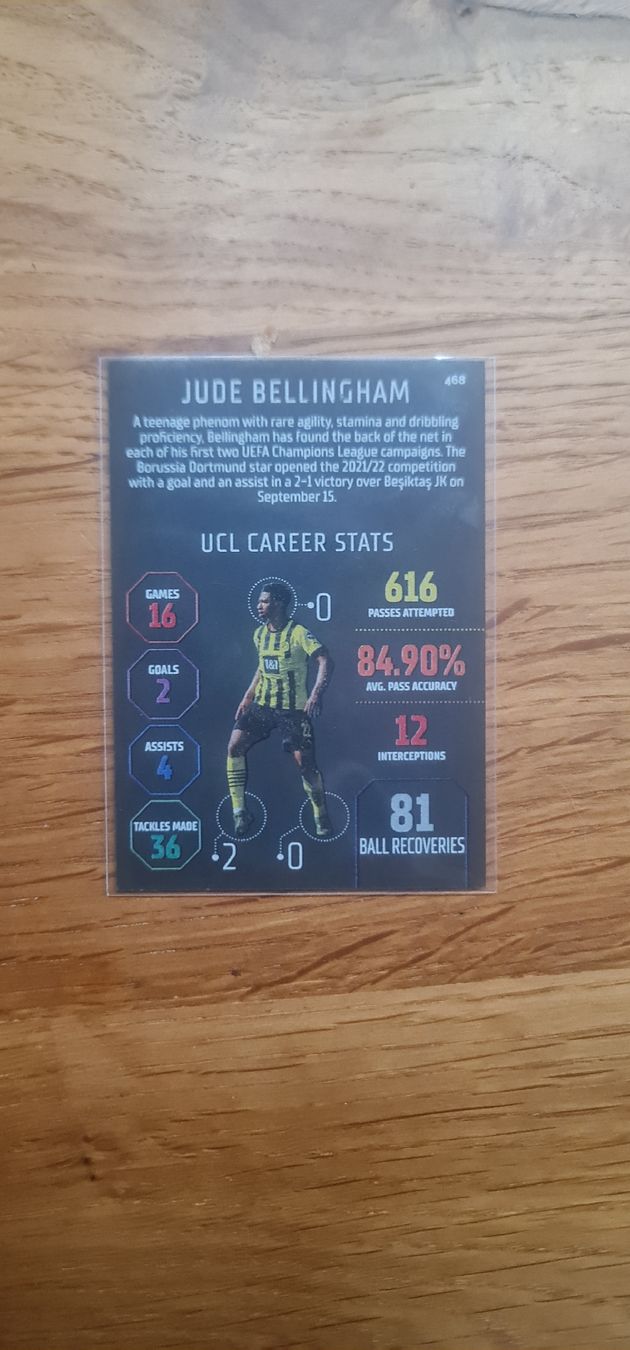 Topps Carte collezionabili: Jude Ballingham BLACK EDGE EDITION – Nuovo (secondo la descrizione) da Safnern venduto da Brionne 1