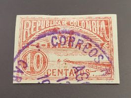 Kolumbien 1902 alte briefmarke