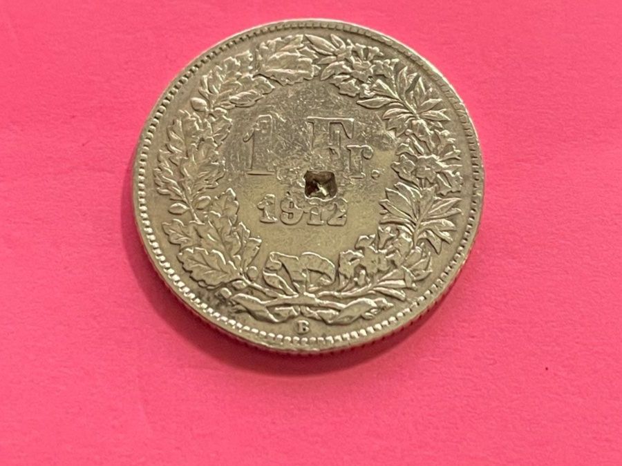 Tutti le monete: Abart 1 Franken 1912 Silber... – Usato da Volketswil venduto da rubin74 2