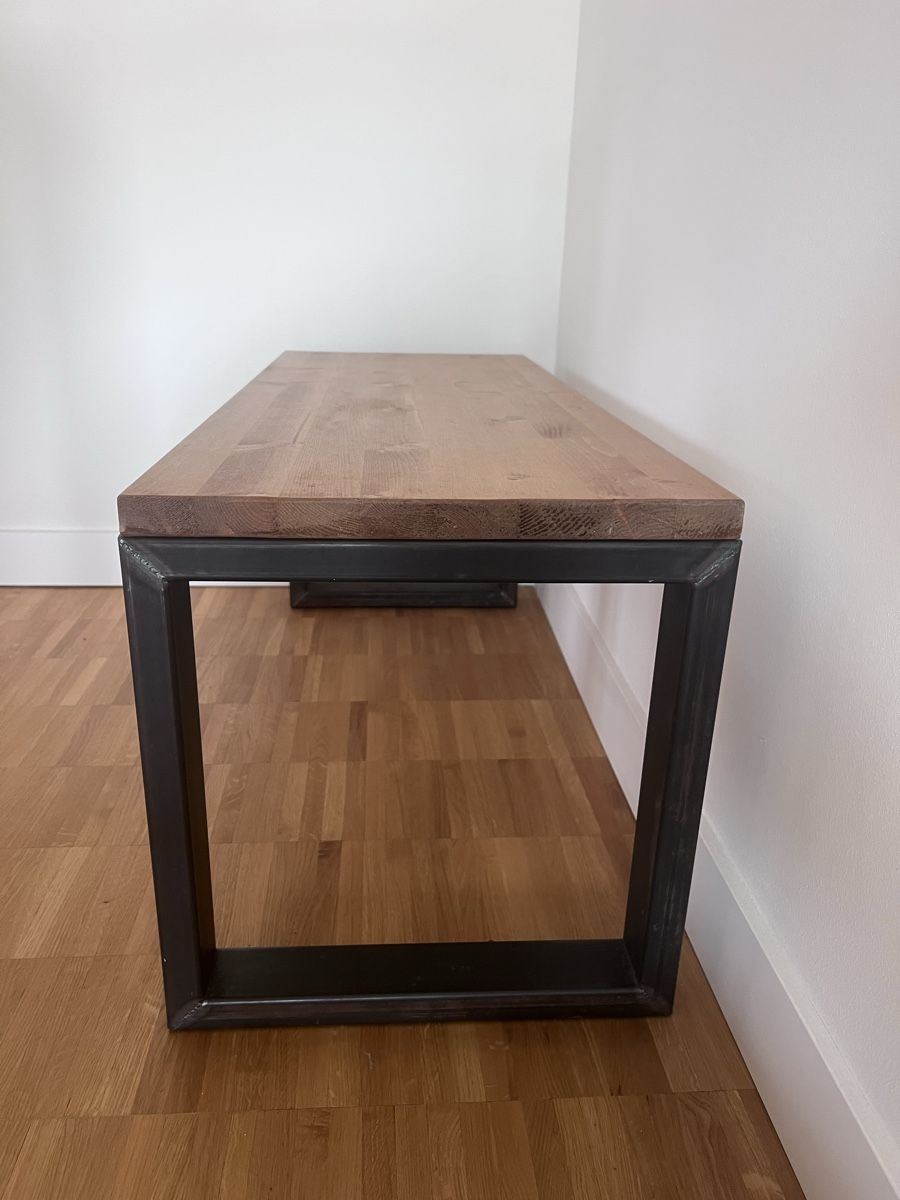 Panchine: Banc en bois et acier – Nuovo (secondo la descrizione) da Genève venduto da alx_g2yp 3