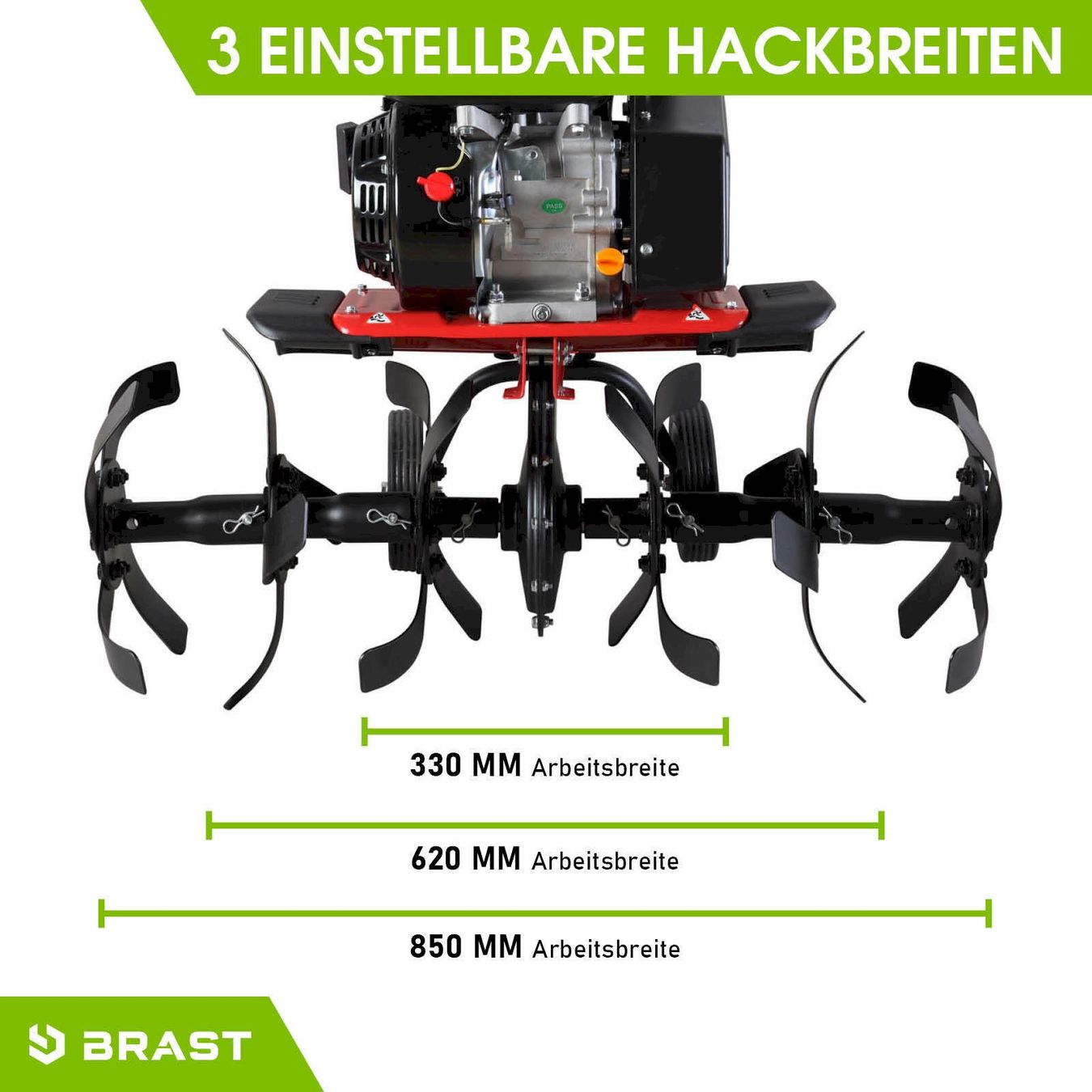 Alle Maschinen: BRAST Benzin Motorhacke AF6000 – Neu und originalverpackt aus Bottighofen von zaap 6