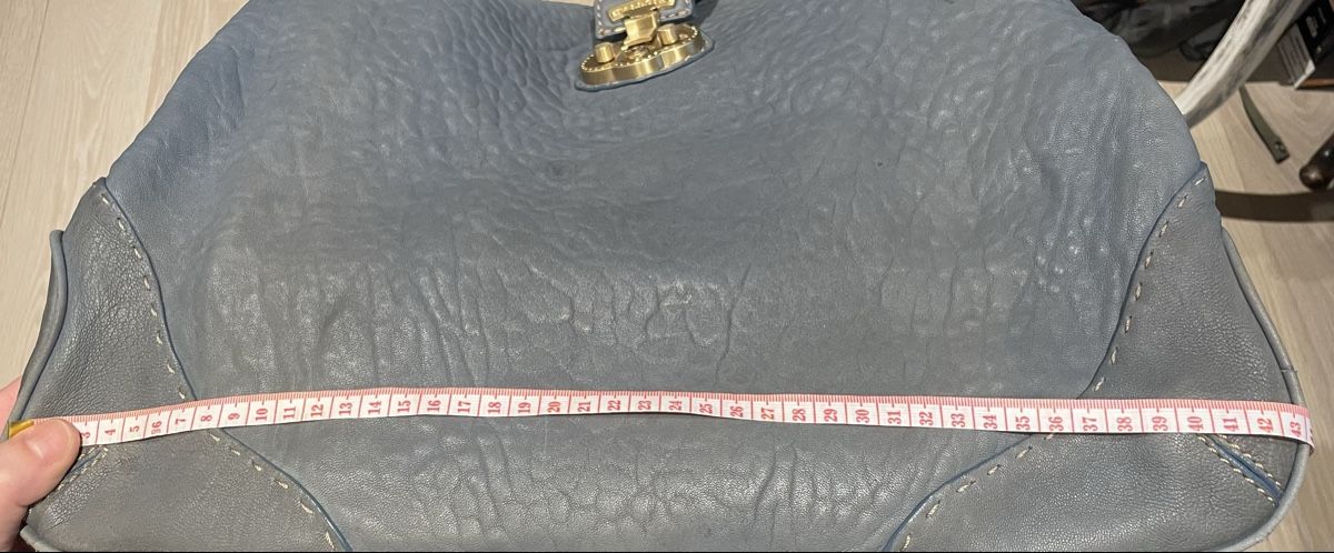 Borse da donna: Talbots Leather Shoulder Bag Blue – Usato da Oberwil BL venduto da Stellochkas 3