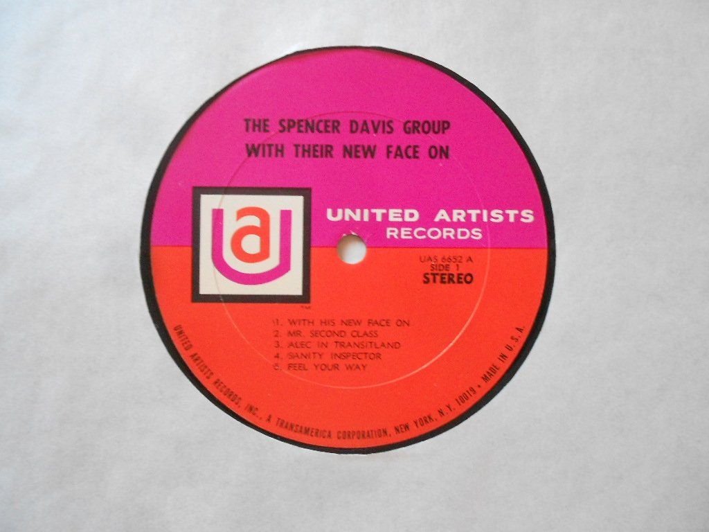 Dischi in vinile: SPENCER DAVIS GROUP  -  WITH THEIR NEW FACE ON – Usato da Bex venduto da Giorgiob 4