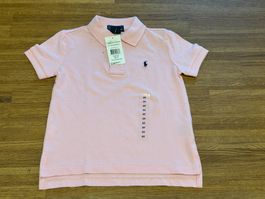 Stylisches & hochwertiges Ralph Lauren Kinder-Polo pink
