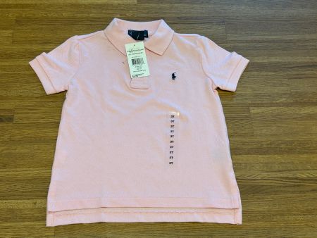 Stylisches & hochwertiges Ralph Lauren Kinder-Polo pink