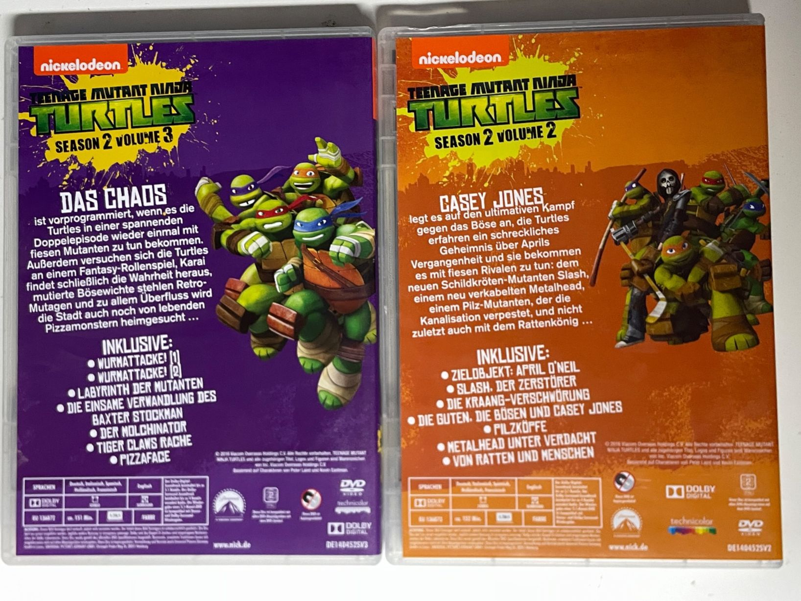 Tutti i DVDs: Ninja Turtles Teenage Mutant – Usato da Muri b. Bern venduto da AdidasCollector 5