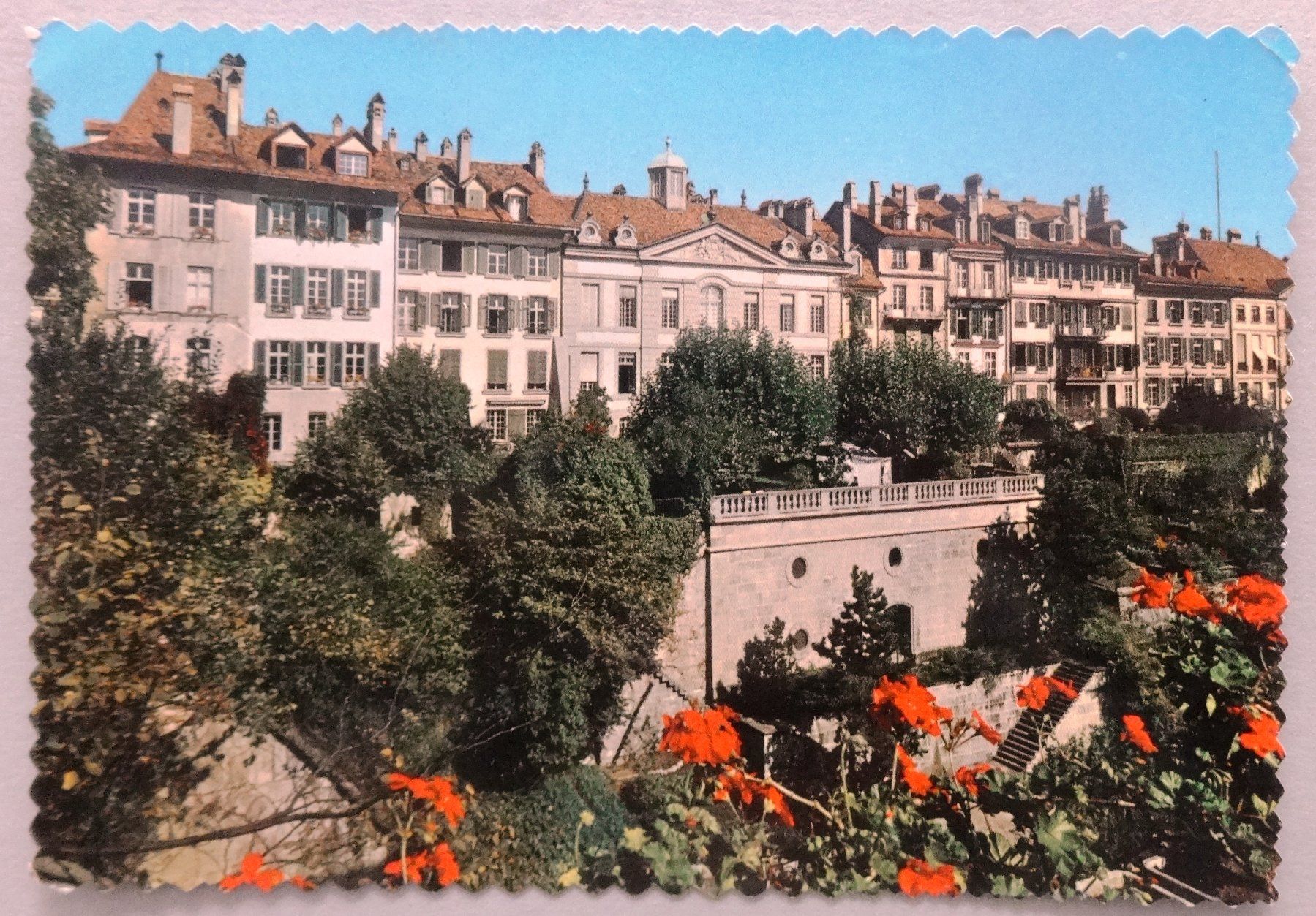 Cartoline postali: Bern - Altstadt Patrizierhaus – Difettoso da Fétigny venduto da Billy2miny